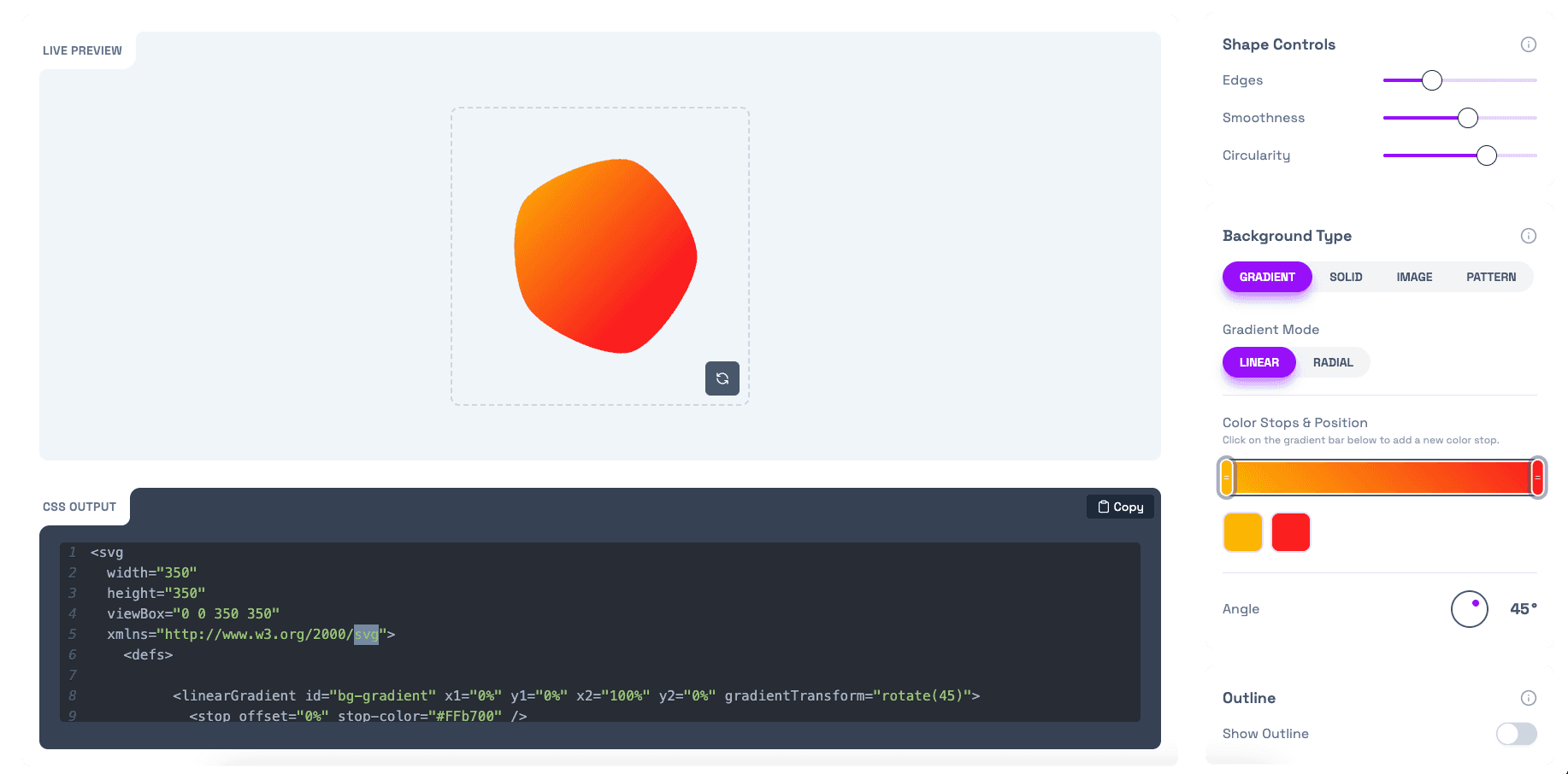 Blob Generator
