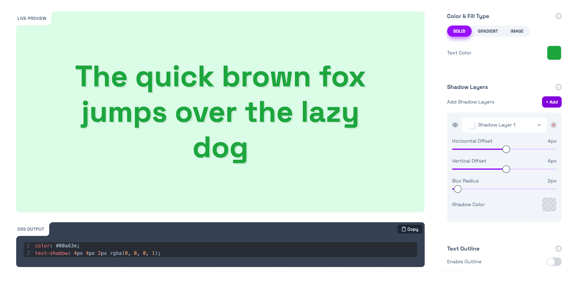 Text Effects Generator